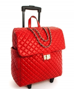 Fashion Princes Travel Rolling Luggage VMXC6575 RED